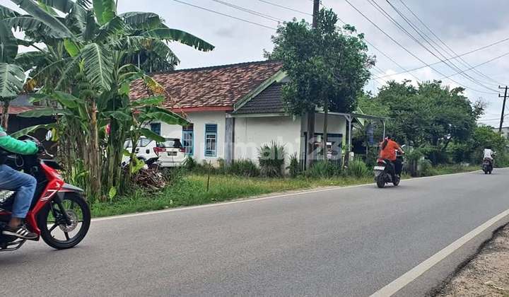 Tanah Pinggir Jalan Mata Merah Palembang SHM