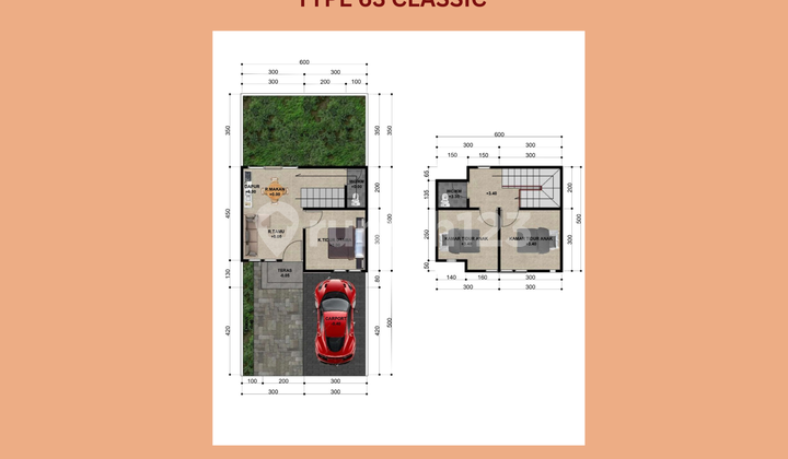 Dijual Rumah 2 Lantai Type 63 di Tengah Kota Palembang 2