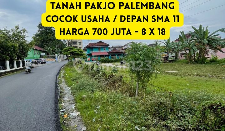 Tanah Pinggir Jalan Pakjo Palembang