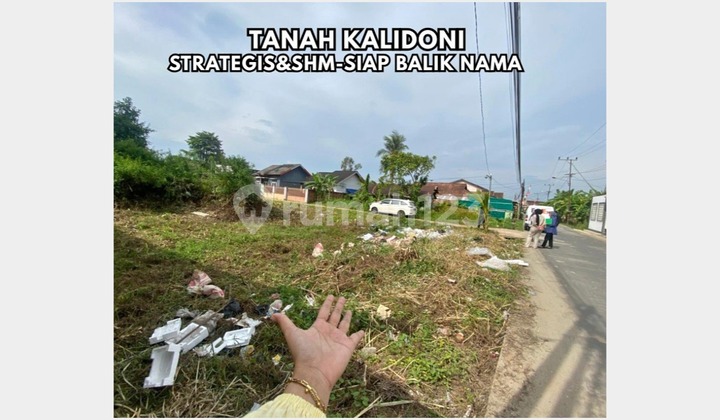 Jual tanah Palembang pinggir jalan Kalidoni