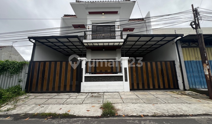 2-Story House by Main Road Sawojajar 2 Good Houses with Certificate