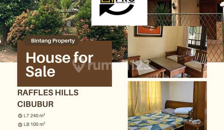 Dijual Cepat Rumah di Raffles Hills Cibubur Masih Nego