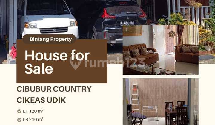 Good House with SHM in Cikeas Cibubur Country