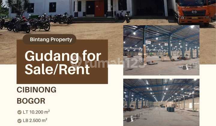 Dijual Dan Disewakan Gudang Di Cibinong Bogor Dekat Tol Citeureup