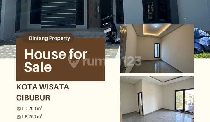 Dijual Rumah Kota Wisata Cibubur