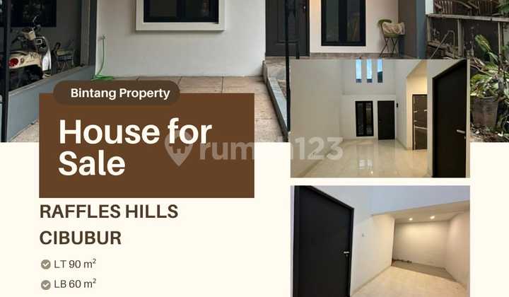 Rumah Bagus Di Raffles Hills Cibubur 