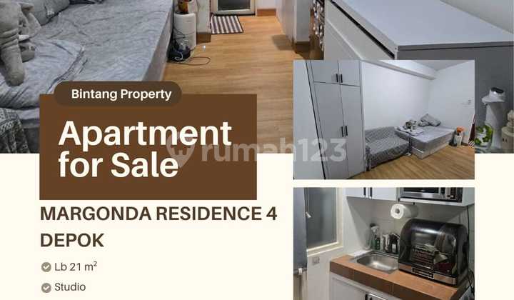 Dijual Apartemen Margonda Residence Depok