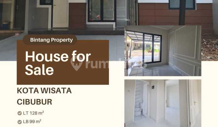 For Sale: House in Cibubur Tourist City with Access to Nagrak Toll Road.