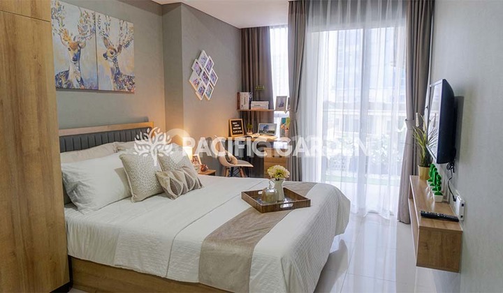 Siap Huni , Apartemen Pacific Garden Campus Town Alam Sutera Selangkah Ke Campus Binus