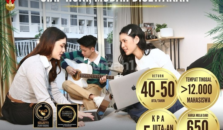 Pacific Garden Dijual Siap Huni Mudah Disewakan B &  1