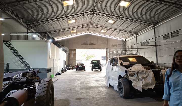 Warehouse Lot Dpr Cipondoh, Area 1000m² (20x50), Building Area 800m², Price 500 million/year
