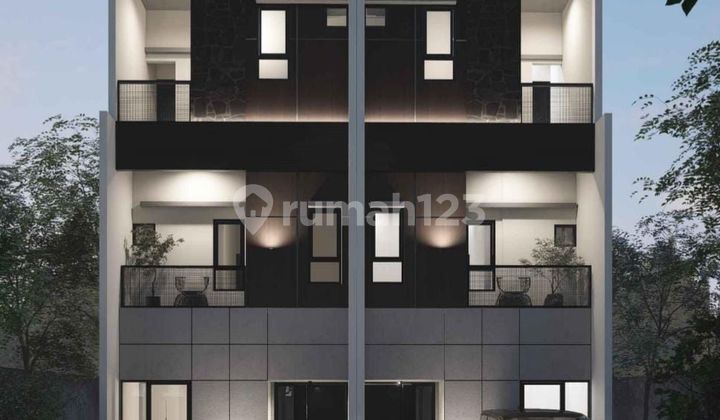 Rumah Baru Kav Dki , Uk 5x20, Lb 135,kt 3,km3,selatan, Hrg 2,15 M