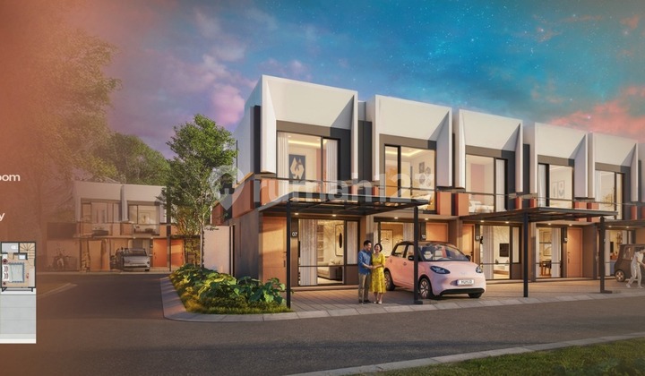 Rumah Bronze Beverly Livin Park Serpong Lokasi Strategis