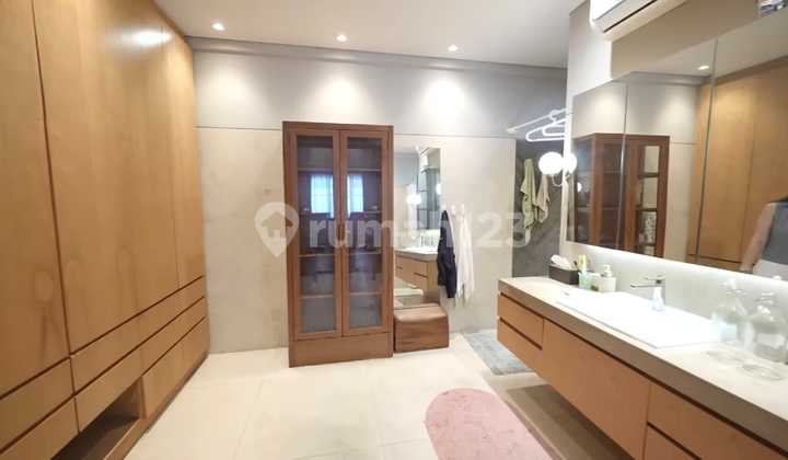 Beautiful Artistic Green Corner House in Aristoteles Gading Serpong Tangerang