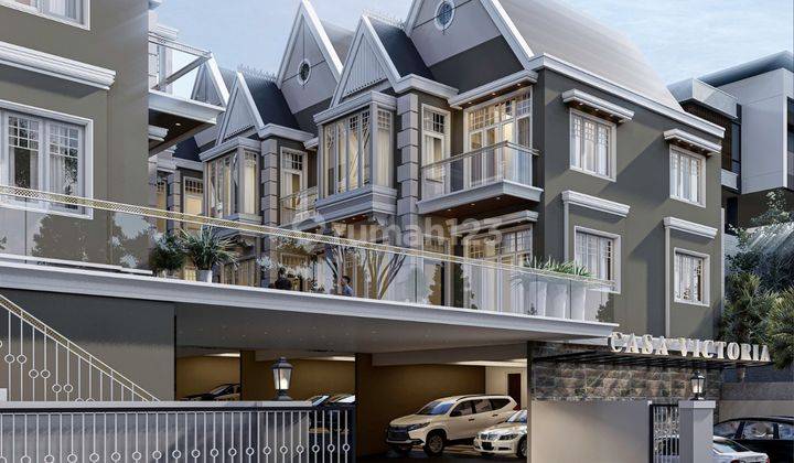 RUMAH MEWAH 3 LANTAI CLUSTER CASA VICTORIA SETRA DUTA HEGAR BANDUNG RQ 2