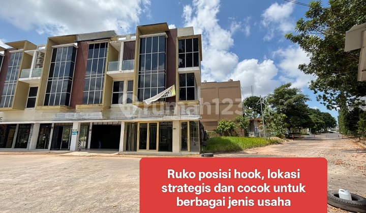 Dijual Ruko Posisi Hook Sukajadi, Batam