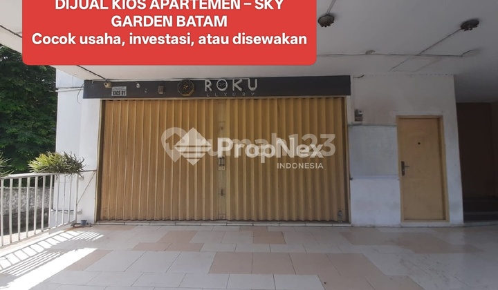 Dijual Kios Apartemen Sky Garden Batam Dijual Kios Apartemen Sky Garden Batam