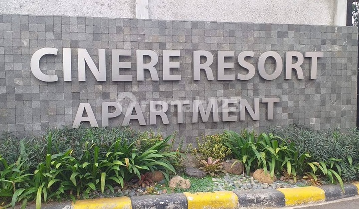 DISEWAKAN CEPAT! Apartemen Studio Cinere Resort (Lantai 3) - Siap Huni Harga Terbaik 1