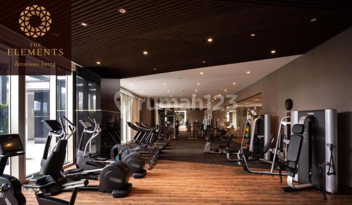 For sale: The Elements apartment in CBD Kuningan, 119 sqm, 3+1 Bedroom. 2