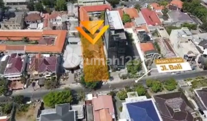 Tanah Usaha Premium Jl Bali Surabaya, bisa Jual / Sewa