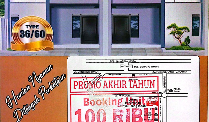 Housing in Serang City Already Has a Kitchen