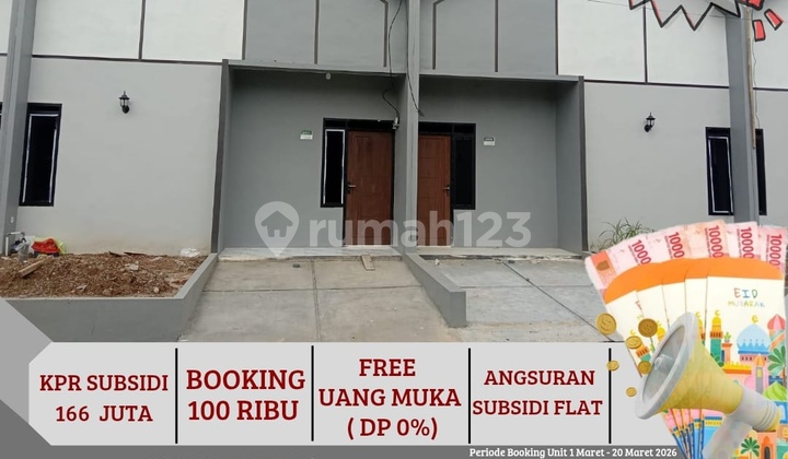 Rumah Subsidi Sudah Ada Dapur dan Bonus Meja Dapur