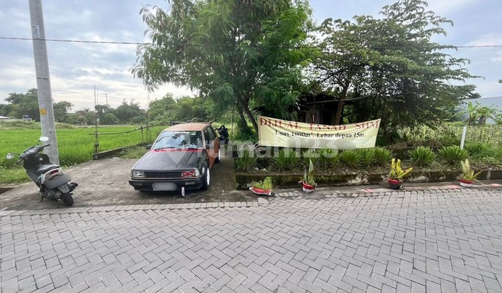 1000 SqM Land Ready to Build, Green Environment Near Jl Magelang Sleman