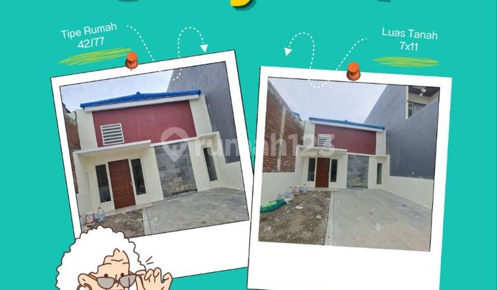Rumah Siap Huni Dekat Surabaya di Sukodono Kota