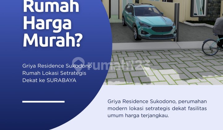 Affordable 2-Story House Near Surabaya 400 Million Promo Cash