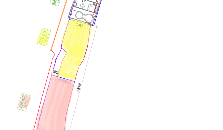 Kavling Tepi Pantai 366 m² di Seseh - Zonasi Pariwisata