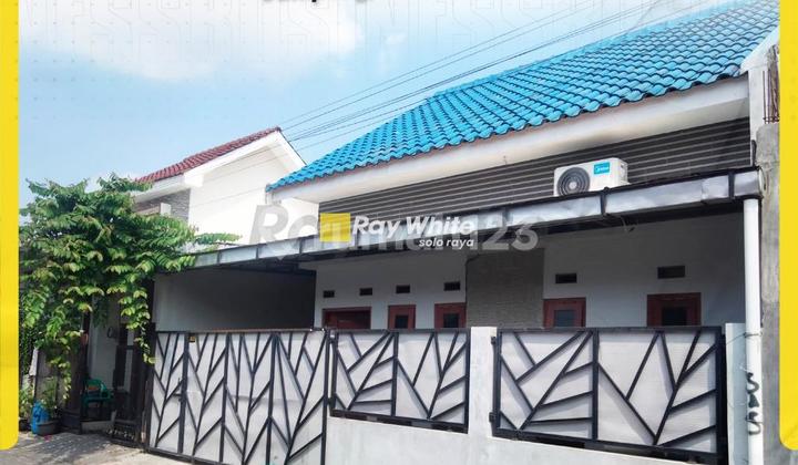 Dijual Rumah Siap Huni Minimalis Modern Cluster Gumpang, Kartasura Sukoharjo Solo De Tjolomadoe