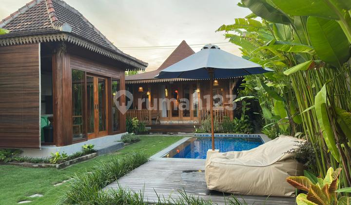 For Rent 1 BR Joglo Villa In Cemagi