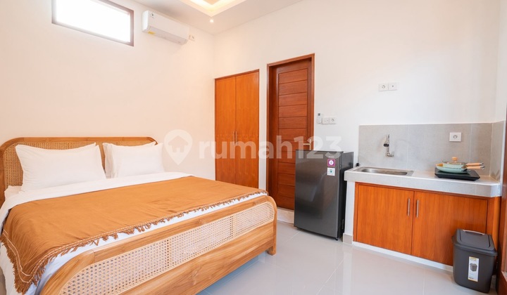 For Rent 1 BR Studio Apartment In Pererenan