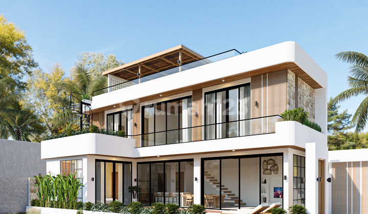 Roof terrace and sunset view Roof terrace and sunset view