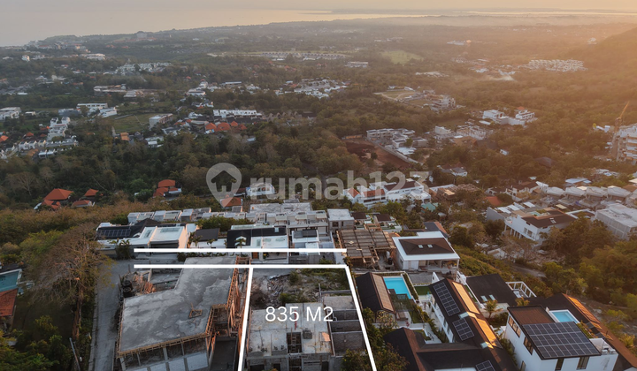 835 Sqm Ocean-View Land For Leasehold - Bingin Hills