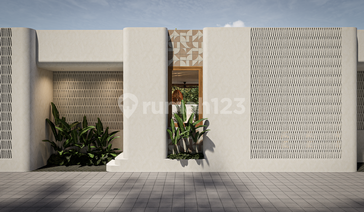 Japandi-Style 2-Bedroom Villas with Private Pools in Tropical Settlement Pererenan, Badung, Bali