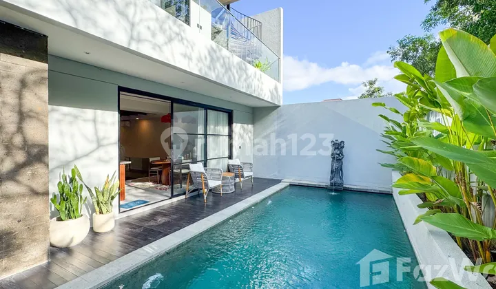 Brand New 3-Bedroom Villa For Sale Freehold With Ocean View In Uluwatu