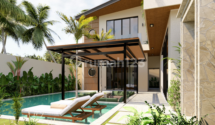 Modern 3-Bedroom Villa with Rooftop & Contemporary Design