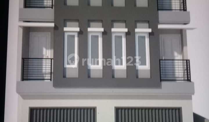 Di jual Rumah brend new,  model ruko, 3 lantai, di kartini  Jakarta pusat 