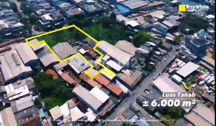 For Sale Land &amp; Building Ex Kapuk Raya Factory - North Jakarta