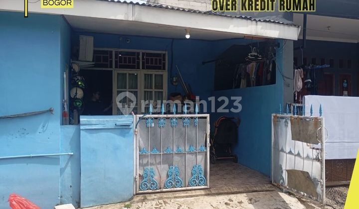 Jual Rumah Over Kredit 45JT dkt Stasiun di Perum Pura Bojonggede