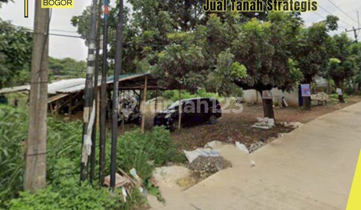 Jual Tanah Akses Pinggir Jalan Luas 12,500 M2 di Pondok Rajeg