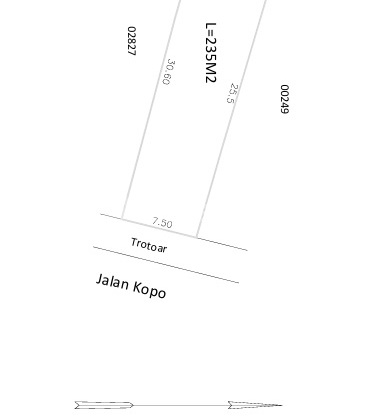 Lahan Usaha Jalan Raya Kopo