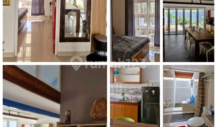 1.5 Story House. At the Foot of Mount Salak. Functional and Minimalist Design.