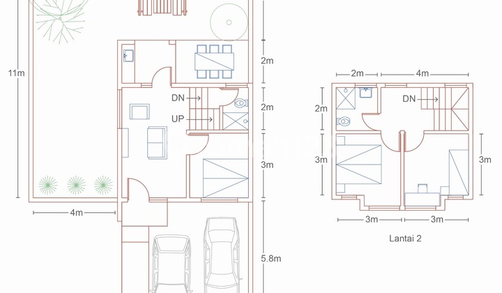 Rumah 2 Lantai Dcitragran Cibubur - Deal Langsung dengan Owner 2