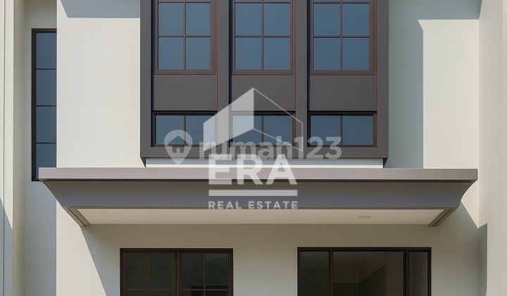 Rumah Baru 2 Lantai di Cluster Monterey - Citraland Cibubur, Tampak Muka Modern
