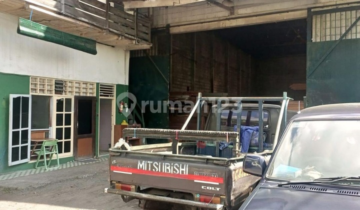 Gudang + Toko Strategis Lokasi Nol Jalan Dekat Rungkut Industri