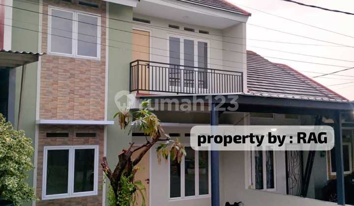Rumah 2 Lantai Ciomas Dekat Perumahan Kebun Raya Residence (Krr) 2