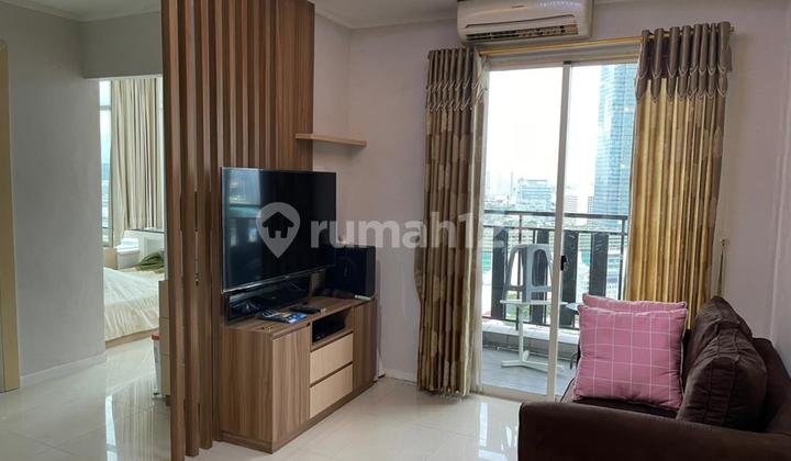 For Rent: Thamrin Residence Apartment, 2 Bedrooms, Fully Furnished, High Floor with East View. 2