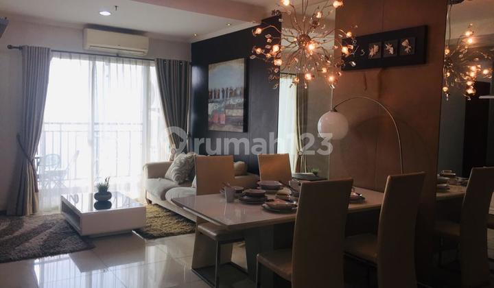 For Rent: Thamrin Residence Apartment, 3 Bedrooms Furnished, High Floor 1